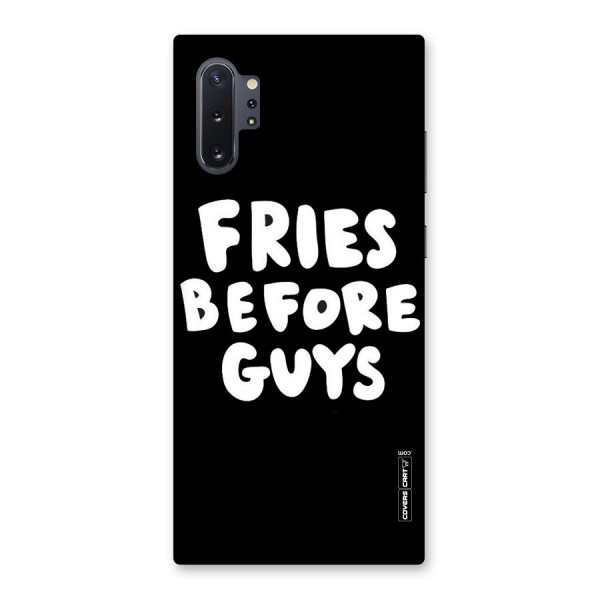 Fries Always Back Case for Galaxy Note 10 Plus