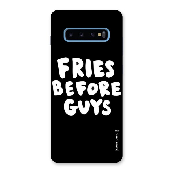 Fries Always Back Case for Galaxy S10 Plus