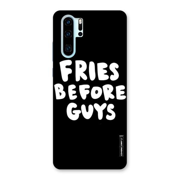 Fries Always Back Case for Huawei P30 Pro