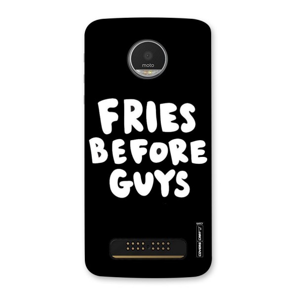 Fries Always Back Case for Moto Z Play