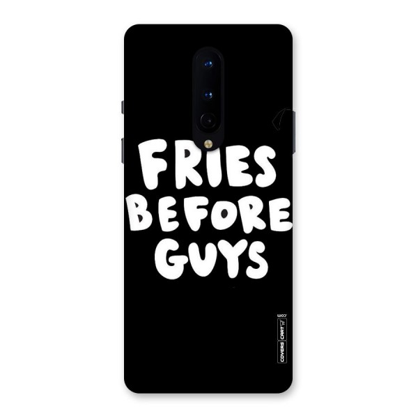 Fries Always Back Case for OnePlus 8