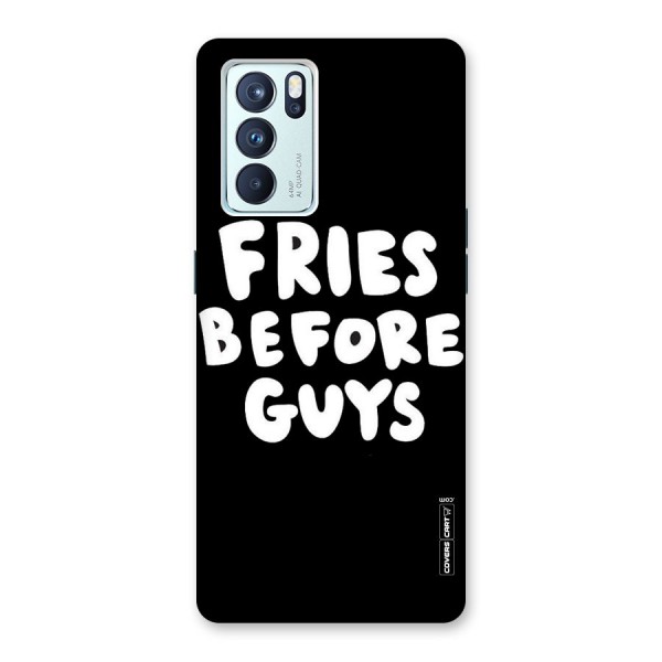 Fries Always Back Case for Oppo Reno6 Pro 5G