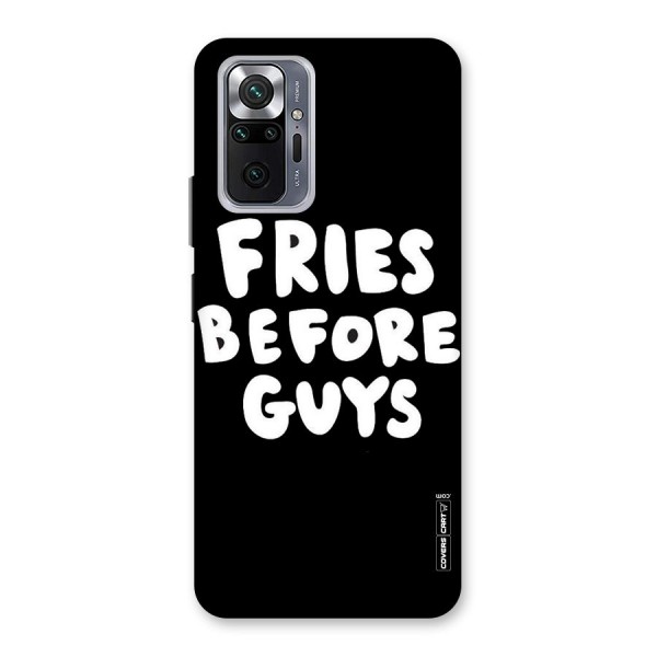 Fries Always Back Case for Redmi Note 10 Pro
