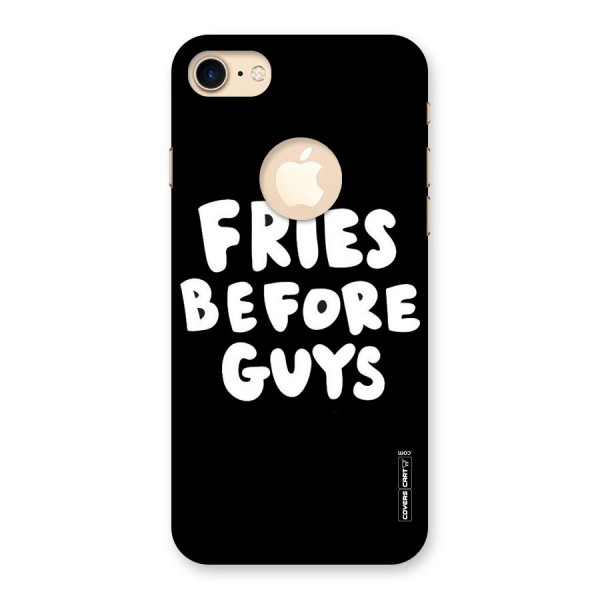 Fries Always Back Case for iPhone 8 Logo Cut