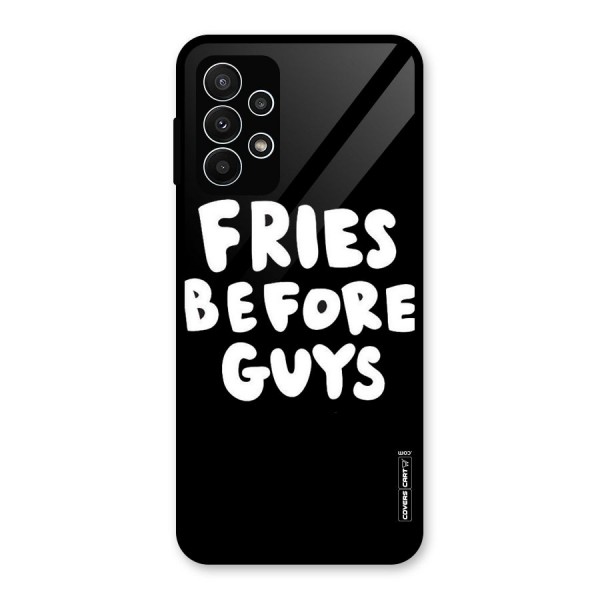 Fries Always Glass Back Case for Galaxy A23