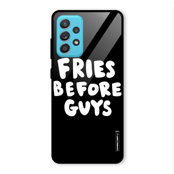 Fries Always Glass Back Case for Galaxy A52s 5G