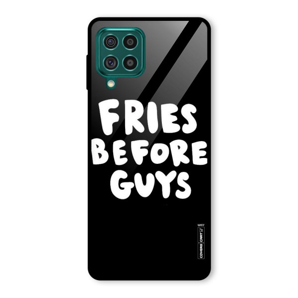 Fries Always Glass Back Case for Galaxy F62