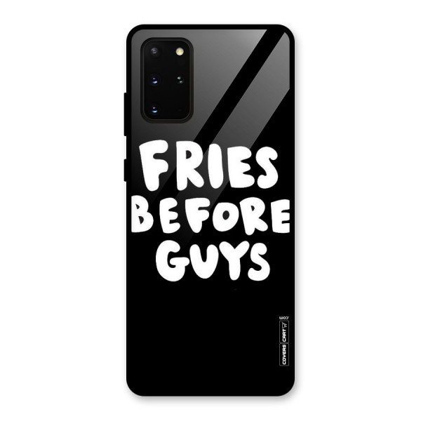 Fries Always Glass Back Case for Galaxy S20 Plus