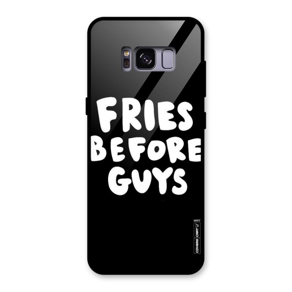 Fries Always Glass Back Case for Galaxy S8