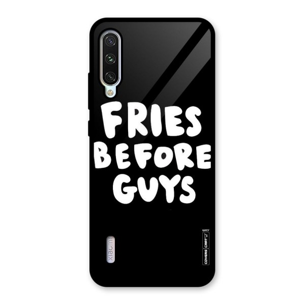 Fries Always Glass Back Case for Mi A3