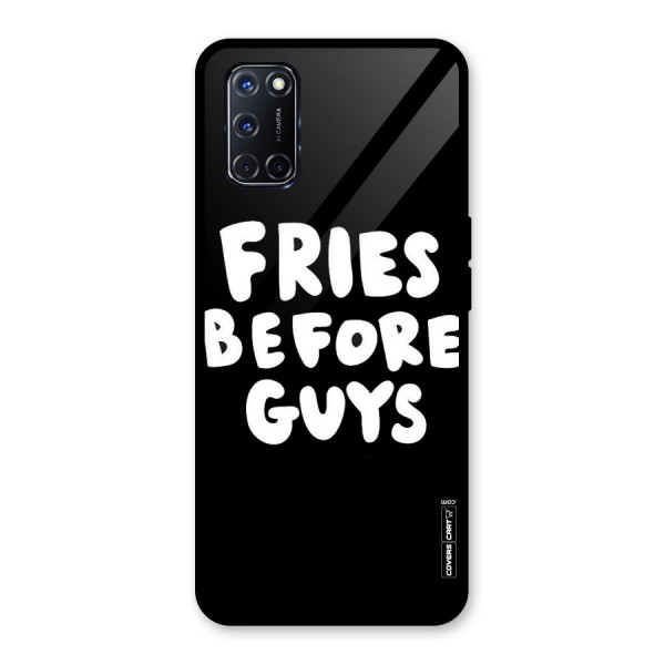 Fries Always Glass Back Case for Oppo A52