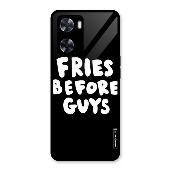 Fries Always Glass Back Case for Oppo A57 2022