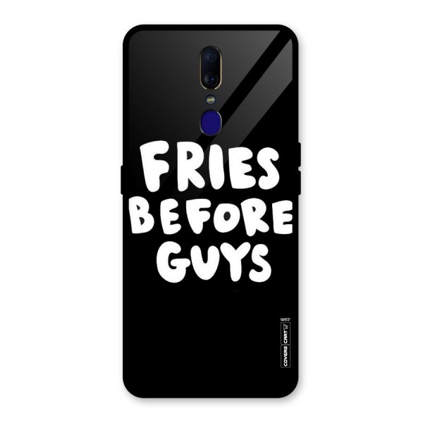 Fries Always Glass Back Case for Oppo F11