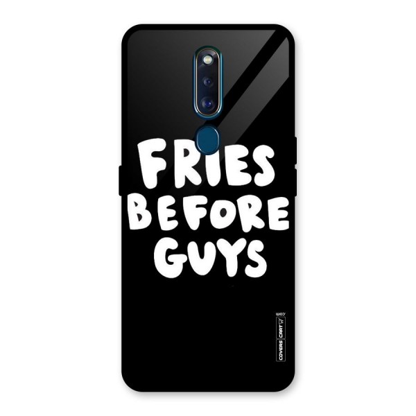 Fries Always Glass Back Case for Oppo F11 Pro