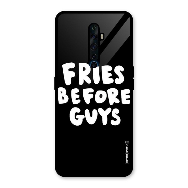 Fries Always Glass Back Case for Oppo Reno2 Z