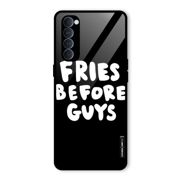 Fries Always Glass Back Case for Oppo Reno4 Pro