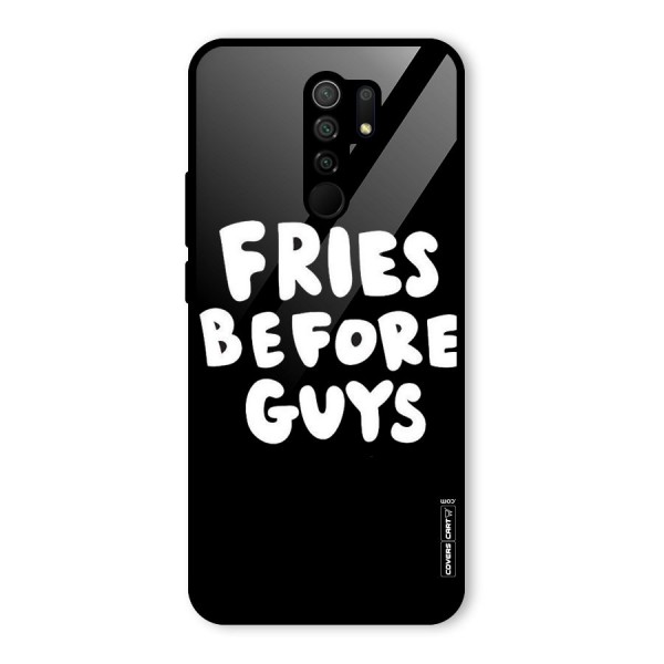 Fries Always Glass Back Case for Redmi 9 Prime