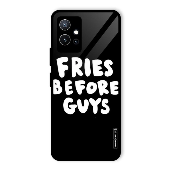 Fries Always Glass Back Case for Vivo T1 5G