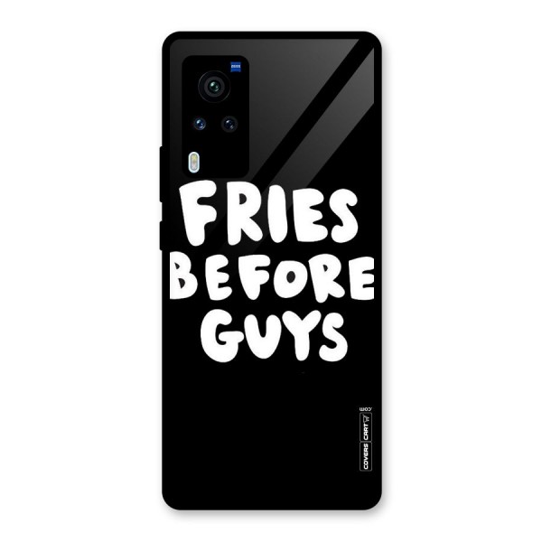 Fries Always Glass Back Case for Vivo X60 Pro