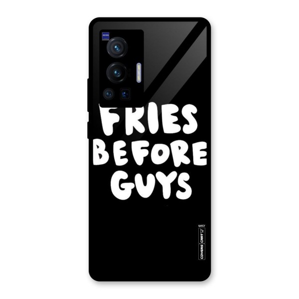 Fries Always Glass Back Case for Vivo X70 Pro