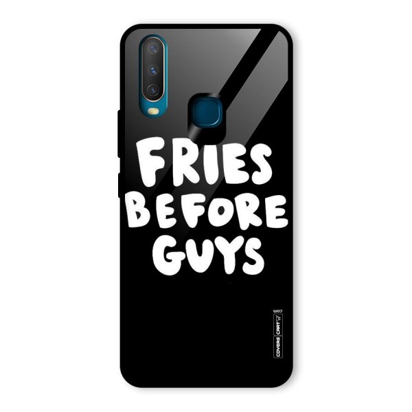 Fries Always Glass Back Case for Vivo Y15