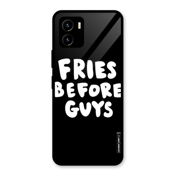 Fries Always Glass Back Case for Vivo Y15s