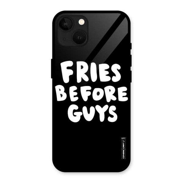 Fries Always Glass Back Case for iPhone 13