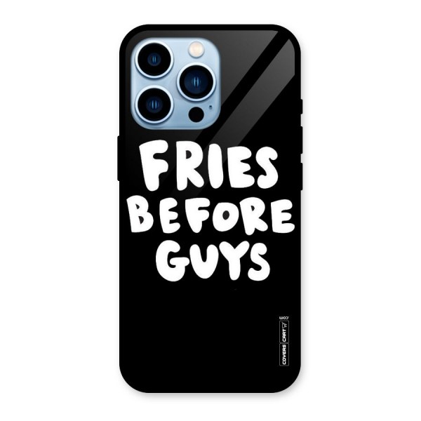 Fries Always Glass Back Case for iPhone 13 Pro