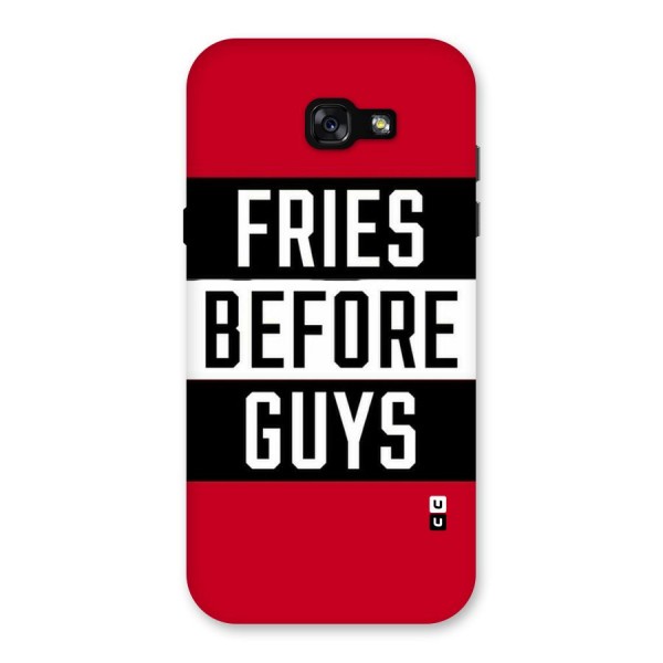 Fries Love Stripes Back Case for Galaxy A7 (2017)