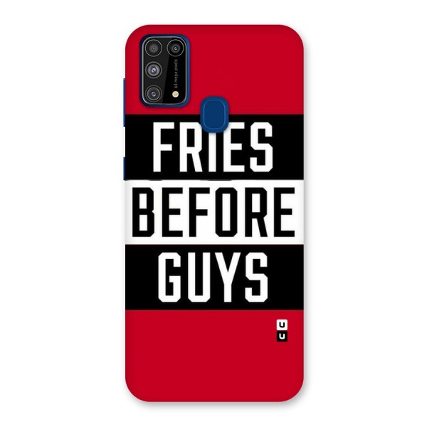 Fries Love Stripes Back Case for Galaxy F41