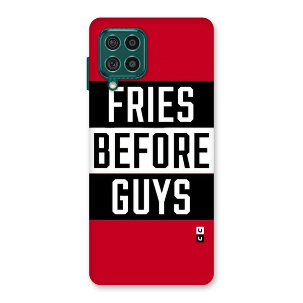 Fries Love Stripes Back Case for Galaxy F62