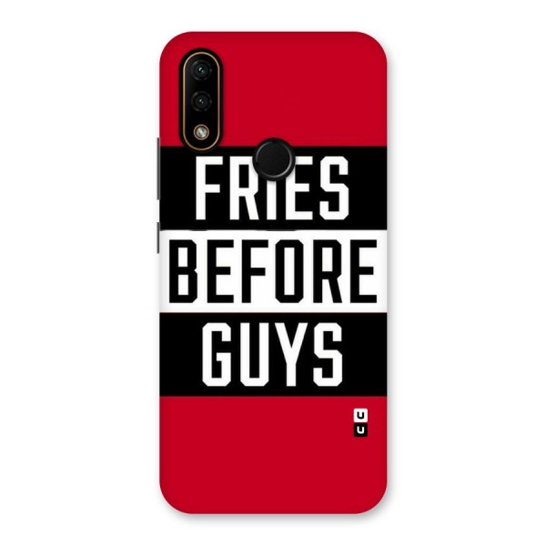 Fries Love Stripes Back Case for Lenovo A6 Note