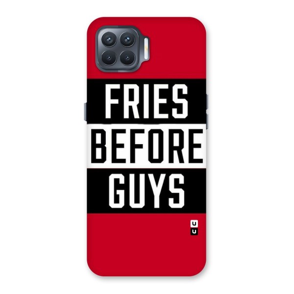 Fries Love Stripes Back Case for Oppo F17 Pro