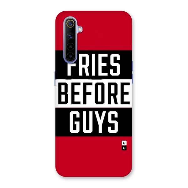 Fries Love Stripes Back Case for Realme 6