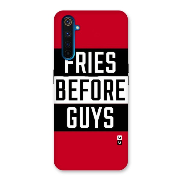 Fries Love Stripes Back Case for Realme 6 Pro