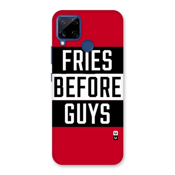 Fries Love Stripes Back Case for Realme C12