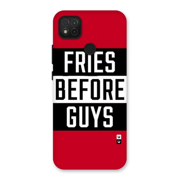 Fries Love Stripes Back Case for Redmi 9C