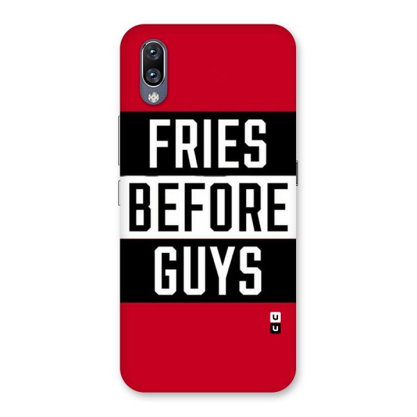 Fries Love Stripes Back Case for Vivo NEX