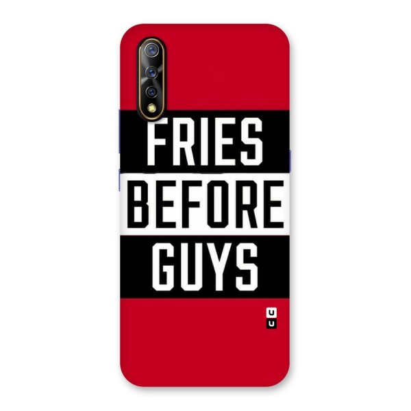 Fries Love Stripes Back Case for Vivo S1