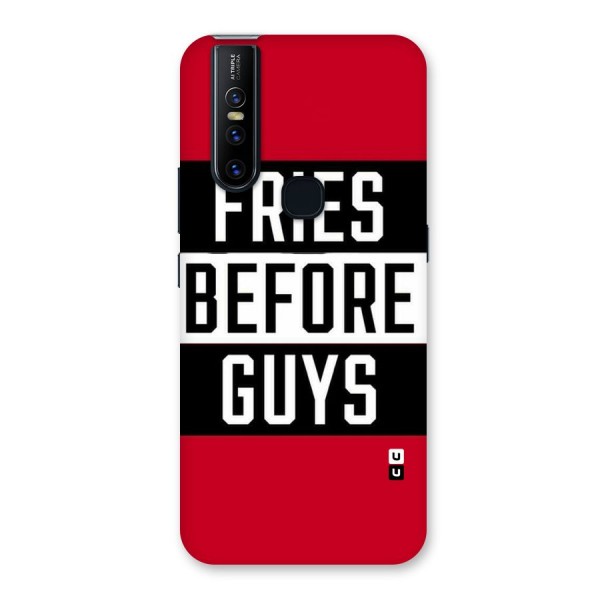 Fries Love Stripes Back Case for Vivo V15