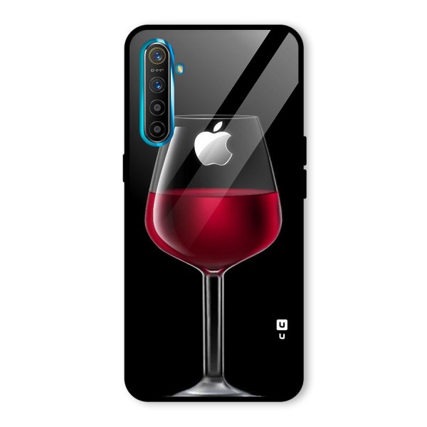 Fruit Printed Design Glass Back Case for Realme XT