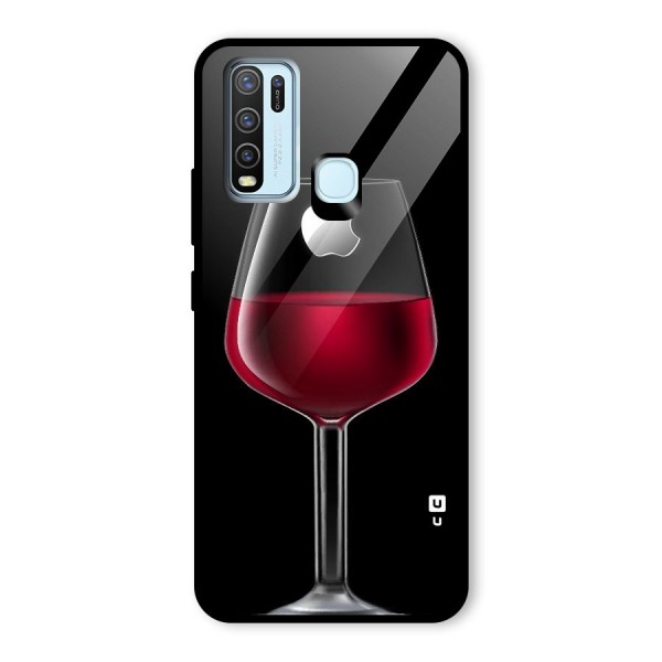 Fruit Printed Design Glass Back Case for Vivo Y30