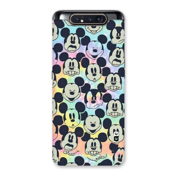 Fun Rainbow Faces Back Case for Galaxy A80