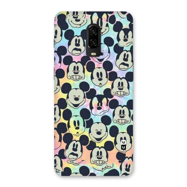 Fun Rainbow Faces Back Case for OnePlus 6T