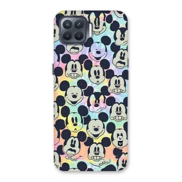 Fun Rainbow Faces Back Case for Oppo F17 Pro