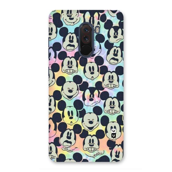 Fun Rainbow Faces Back Case for Poco F1