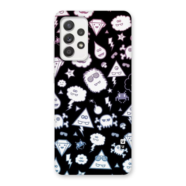 Funny Faces Back Case for Galaxy A52