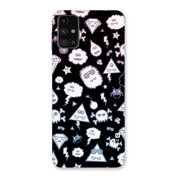 Funny Faces Back Case for Galaxy M31s