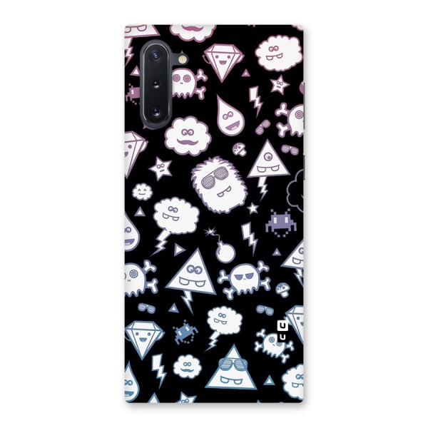 Funny Faces Back Case for Galaxy Note 10