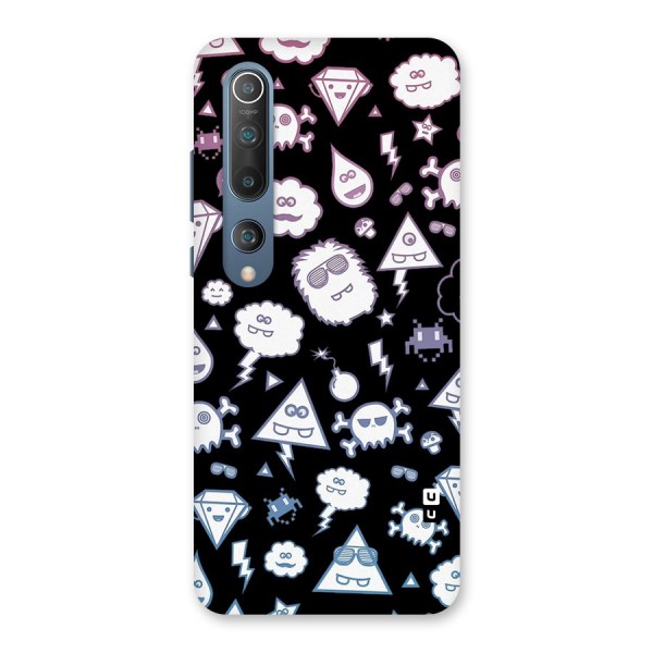 Funny Faces Back Case for Mi 10